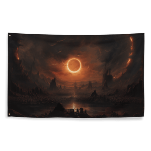 Emergent Eclipse Flag - Wall Flag - Cloutropolis