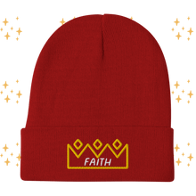 Load image into Gallery viewer, Faith Embroidered Beanie - Cloutropolis