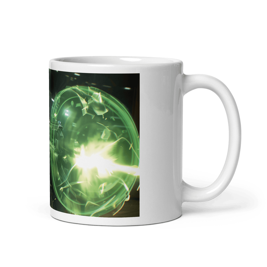 FMS First Mutant Shooter White Glossy Mug - Cloutropolis