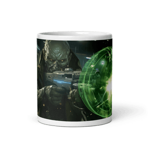 FMS First Mutant Shooter White Glossy Mug - Cloutropolis