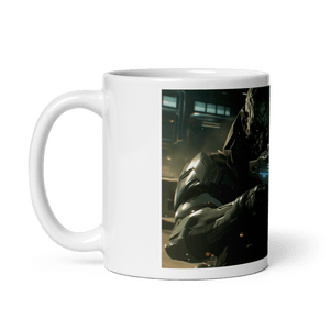 FMS First Mutant Shooter White Glossy Mug - Cloutropolis