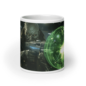 FMS First Mutant Shooter White Glossy Mug - Cloutropolis