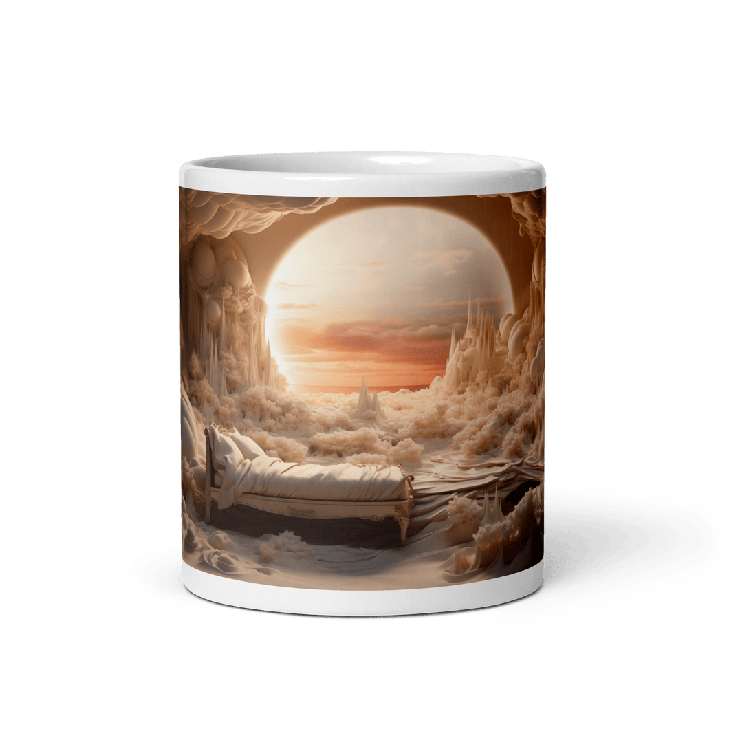 I Dream of Jupiter White Glossy Mug - Cups - Cloutropolis