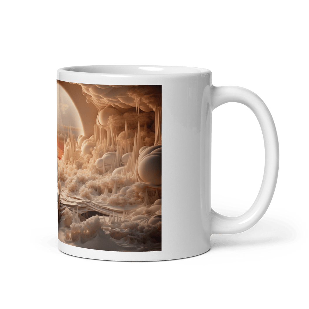 I Dream of Jupiter White Glossy Mug - Cups - Cloutropolis