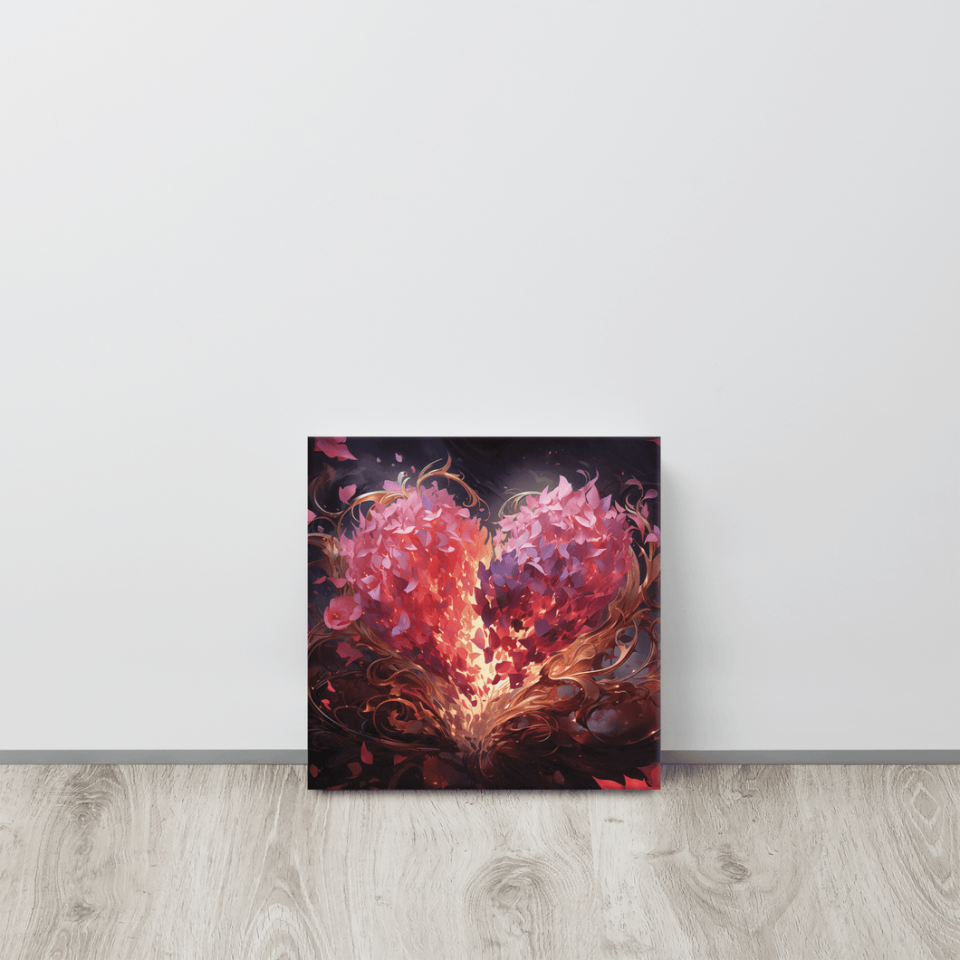 Infernal Heart Canvas - Canvas - Cloutropolis