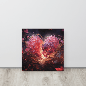 Infernal Heart Canvas - Canvas - Cloutropolis