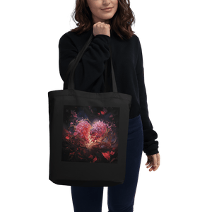 Infernal Heart Eco Tote Bag - Eco Tote Bag - Cloutropolis