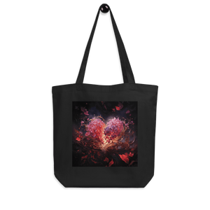 Infernal Heart Eco Tote Bag - Eco Tote Bag - Cloutropolis