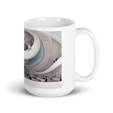 Load image into Gallery viewer, Library of Learning White Glossy Mug - Cloutropolis