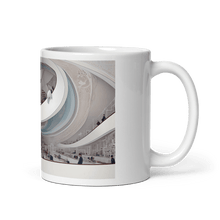 Load image into Gallery viewer, Library of Learning White Glossy Mug - Cloutropolis