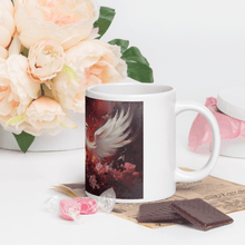 Cargar imagen en el visor de la galería, Love Bird White Glossy Mug - Cups - Cloutropolis