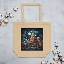 Cargar imagen en el visor de la galería, Merry Night Eco Tote Bag - Cloutropolis