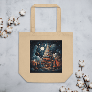 Merry Night Eco Tote Bag - Cloutropolis