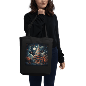 Merry Night Eco Tote Bag - Cloutropolis