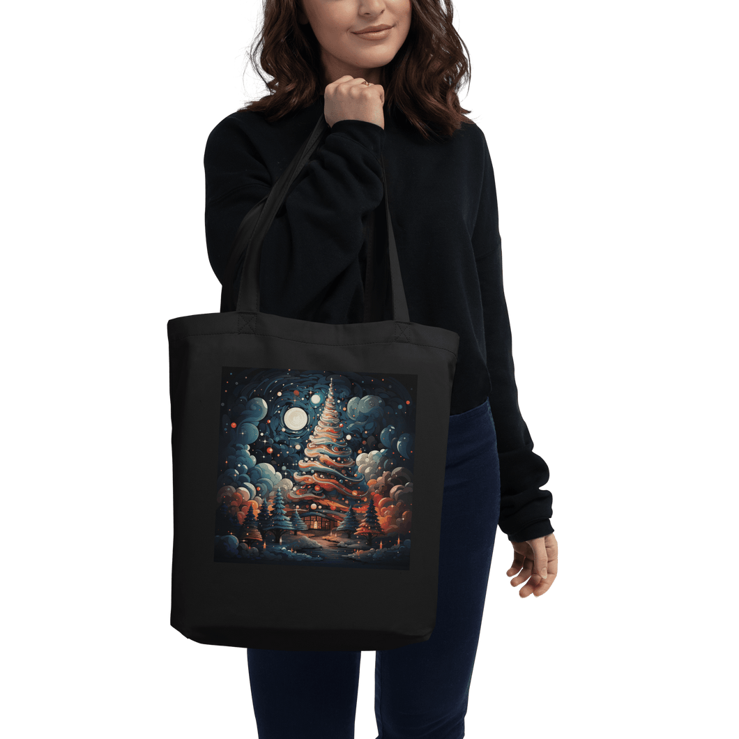 Merry Night Eco Tote Bag - Cloutropolis