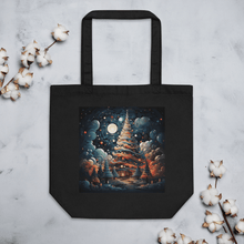 Cargar imagen en el visor de la galería, Merry Night Eco Tote Bag - Cloutropolis