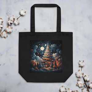 Merry Night Eco Tote Bag - Cloutropolis