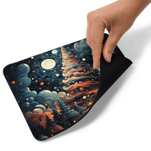 Load image into Gallery viewer, Merry Night Mouse Pad - Posters, Prints, &amp; Visual Artwork - Cloutropolis