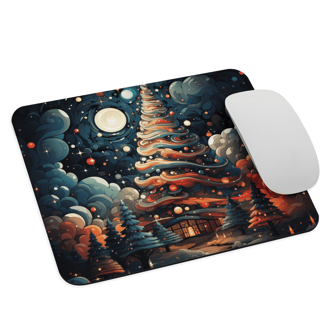 Merry Night Mouse Pad - Posters, Prints, & Visual Artwork - Cloutropolis