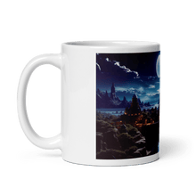 Load image into Gallery viewer, Moonveil Isles White Glossy Mug - Cloutropolis