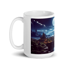 Load image into Gallery viewer, Moonveil Isles White Glossy Mug - Cloutropolis