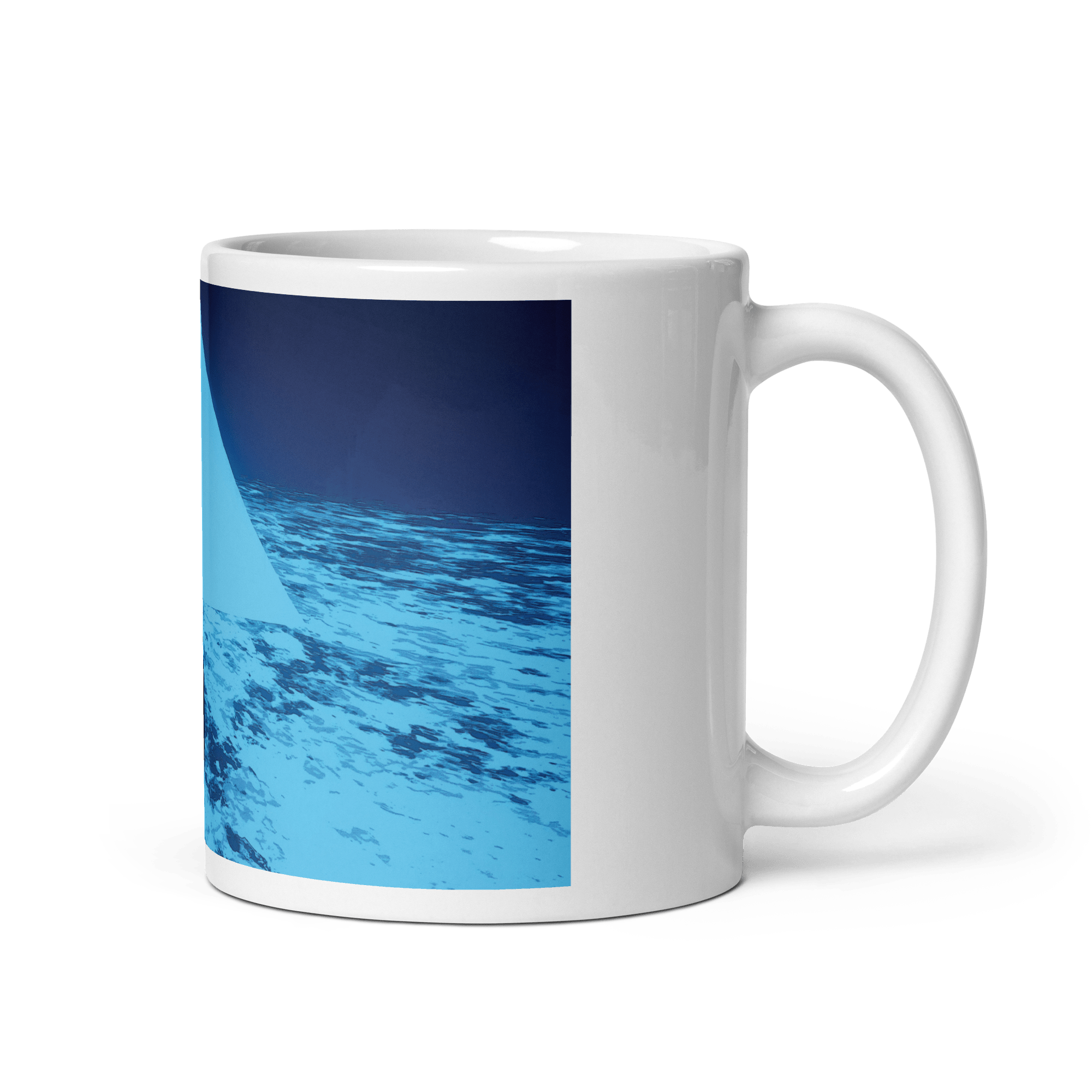 Point of Interest White Glossy Mug - Cloutropolis