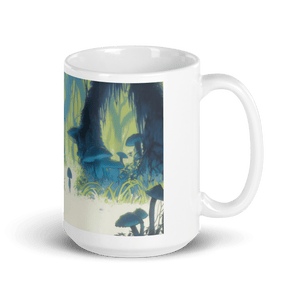 Shroom Hero White Glossy Mug - Cloutropolis