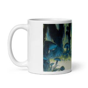 Shroom Hero White Glossy Mug - Cloutropolis