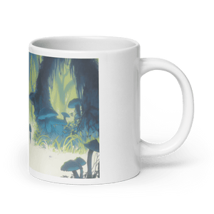 Shroom Hero White Glossy Mug - Cloutropolis