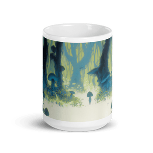 Shroom Hero White Glossy Mug - Cloutropolis