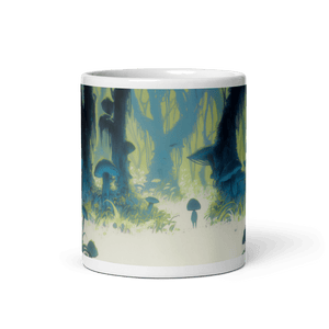 Shroom Hero White Glossy Mug - Cloutropolis