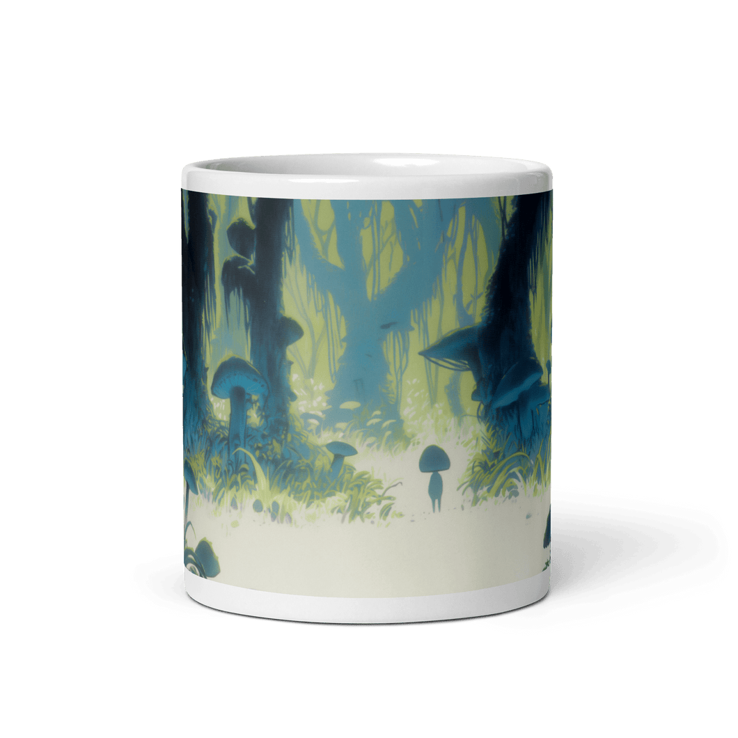 Shroom Hero White Glossy Mug - Cloutropolis