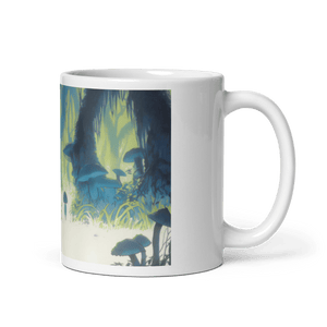 Shroom Hero White Glossy Mug - Cloutropolis