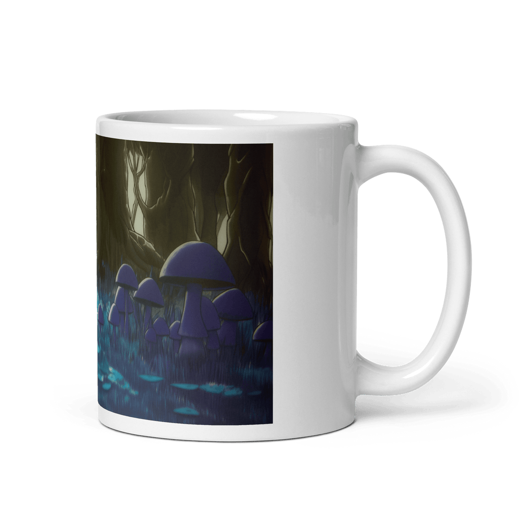 Shroom Woods White Glossy Mug - Cloutropolis