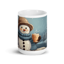 Load image into Gallery viewer, Snowman With Some Hot Chocolate Cup - Cloutropolis