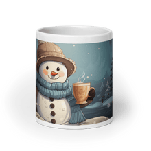 Load image into Gallery viewer, Snowman With Some Hot Chocolate Cup - Cloutropolis