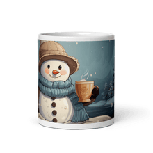 Load image into Gallery viewer, Snowman With Some Hot Chocolate Cup - Cloutropolis