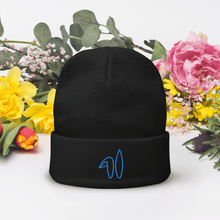 Load image into Gallery viewer, Spring Bunny Embroidered Beanie - Cloutropolis