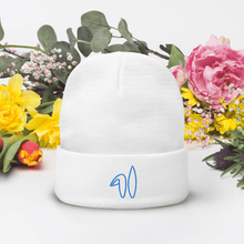 Load image into Gallery viewer, Spring Bunny Embroidered Beanie - Cloutropolis