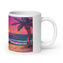 Load image into Gallery viewer, Sunset Sprites White Glossy Mug - Cups - Cloutropolis