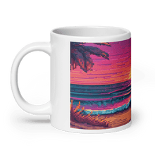 Load image into Gallery viewer, Sunset Sprites White Glossy Mug - Cups - Cloutropolis