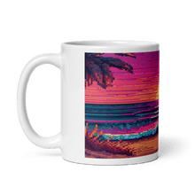 Load image into Gallery viewer, Sunset Sprites White Glossy Mug - Cups - Cloutropolis