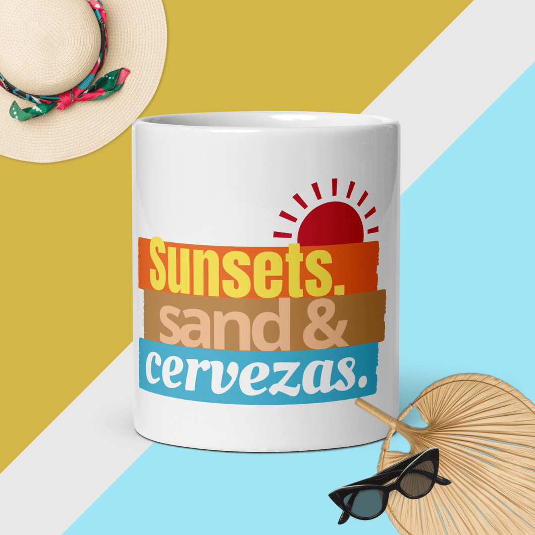 Sunsets Sands Cervezas Cup - Cloutropolis