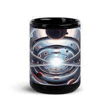 Load image into Gallery viewer, Time Warp Black Glossy Mug - Cups - Cloutropolis