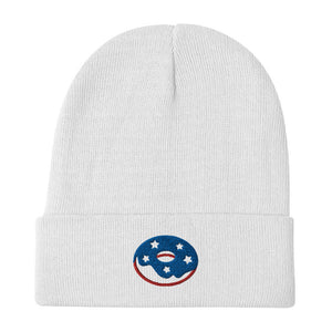 U.S. Cake Embroidered Beanie - Beanies - Cloutropolis