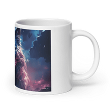 Load image into Gallery viewer, Void Cat White Glossy Mug - Cups - Cloutropolis