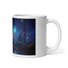 Load image into Gallery viewer, Void Space Aquarium White Glossy Mug - Cups - Cloutropolis