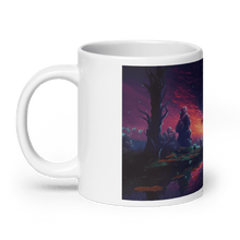 Load image into Gallery viewer, Void Space Aquarium White Glossy Mug - Cups - Cloutropolis