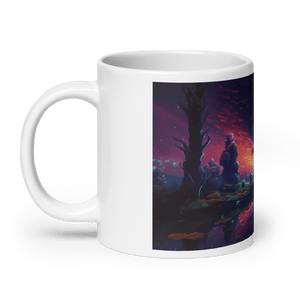 Void Space Aquarium White Glossy Mug - Cups - Cloutropolis