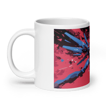 画像をギャラリー ビューアに読み込みます、 X Mechana White Glossy Mug - Cloutropolis